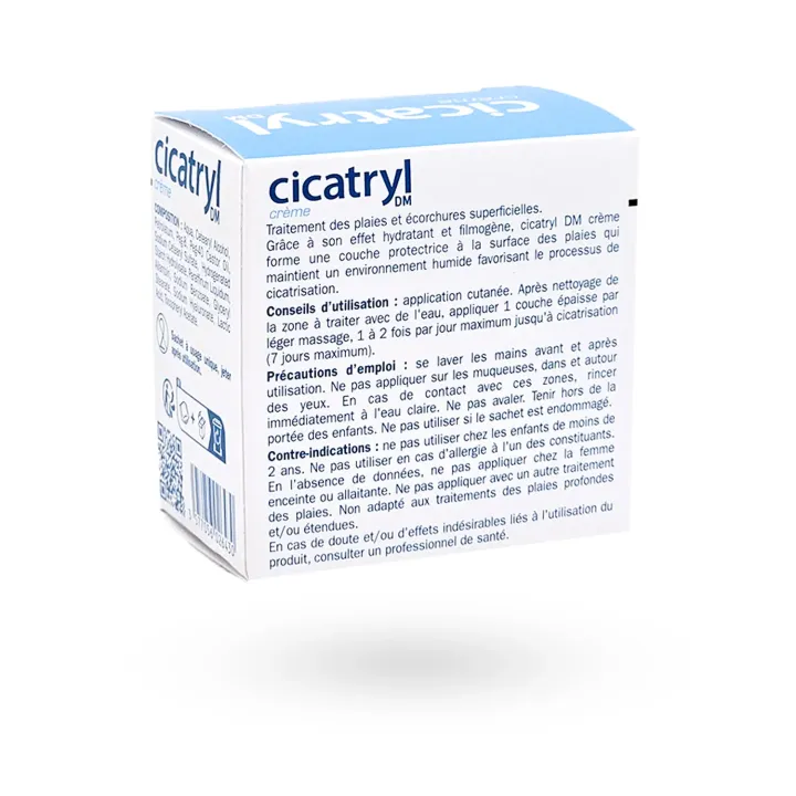 Cicatryl DM – Crème cicatrisante plaies superficielles (10 sachets) | Pharmacie en ligne