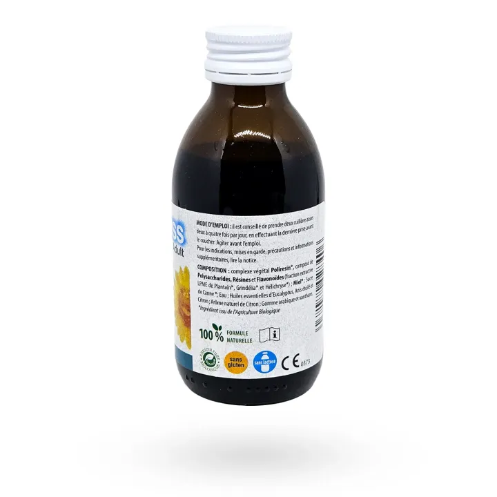 Grintuss Sirop Adultes – Sirop naturel contre la toux sèche et grasse 180 g | Pharmacie en ligne