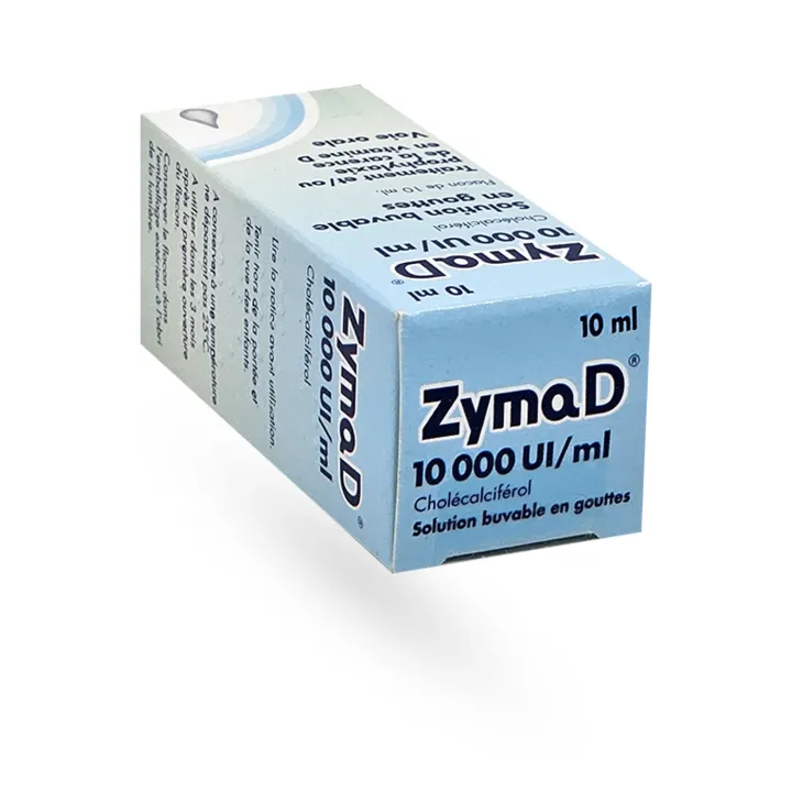 ZymaD 10000 Ul/ml flacon de 10 ml carences vitamines D | Pharmacie en ligne