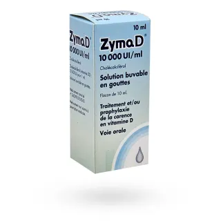 ZymaD 10000 Ul/ml solution buvable en gouttes 10 ml