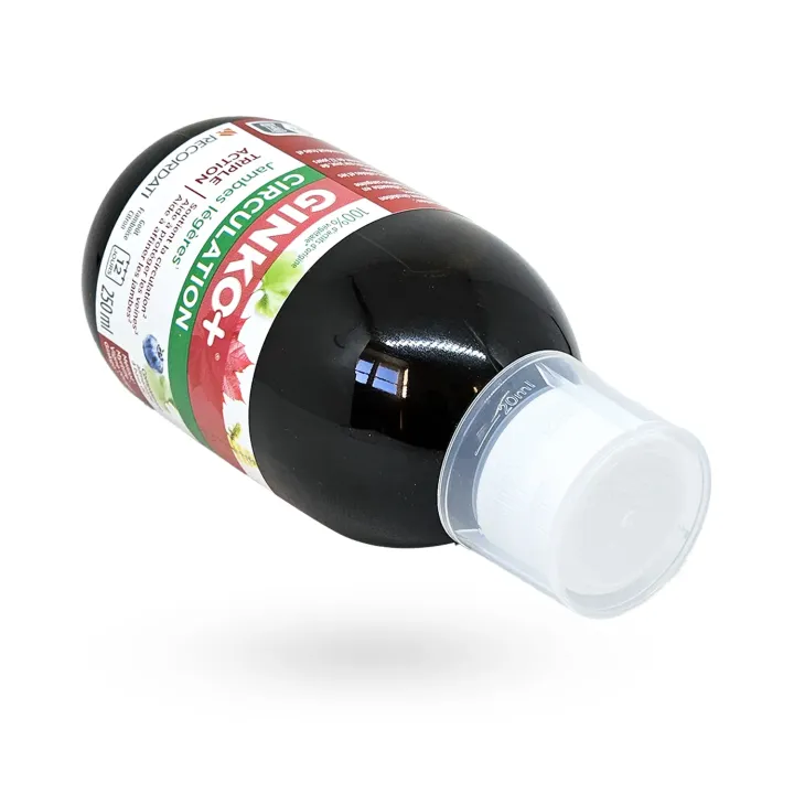 Ginko+ Circulation Jambes Légères solution buvable 250 ml | Pharmacie en ligne