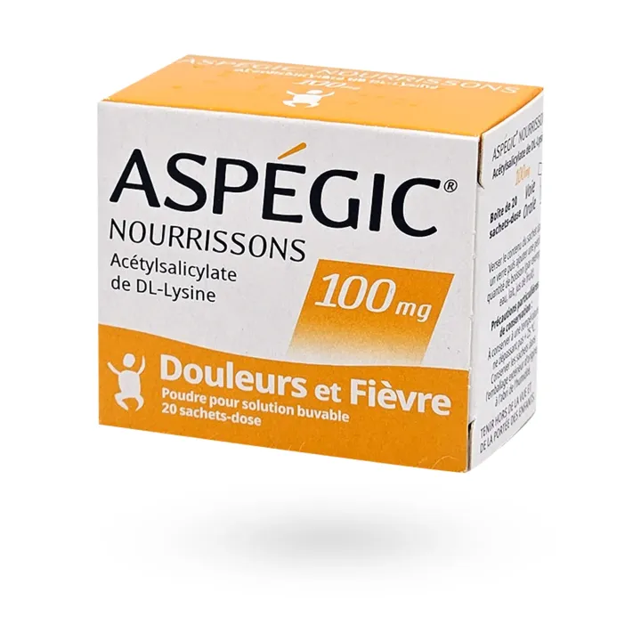 Aspégic Nourrissons 100 mg – Douleur et Fièvre Enfant | Pharmacie en ligne