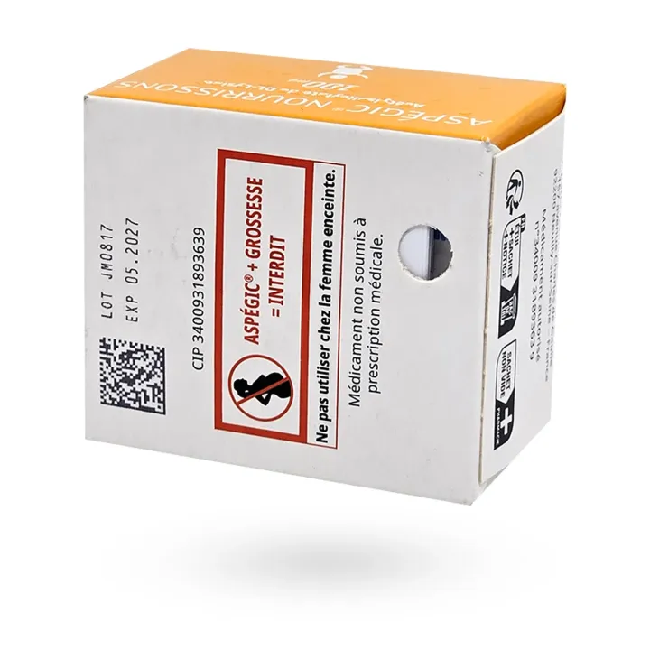 Aspégic Nourrissons 100 mg – Douleur et Fièvre Enfant | Pharmacie en ligne