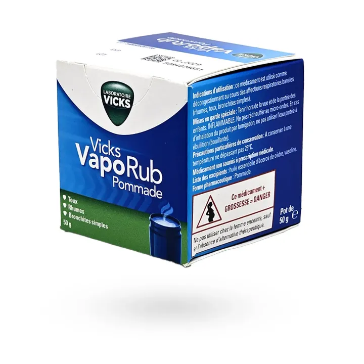 Vicks VapoRub pommade 50 g – Décongestionnant rhume et toux | Pharmacie en ligne