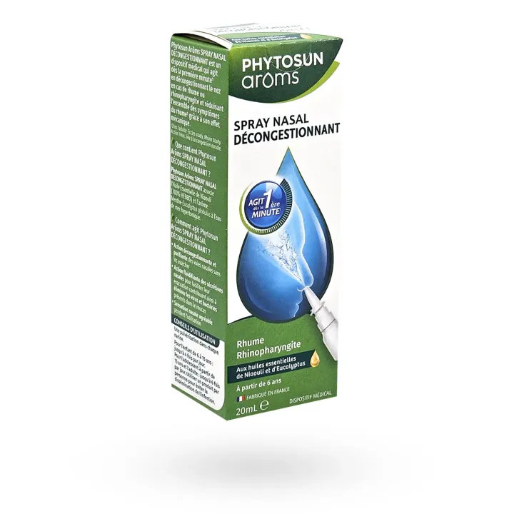 Spray nasal décongestionnant Phytosun Arôms 20 ml | Pharmacie en ligne