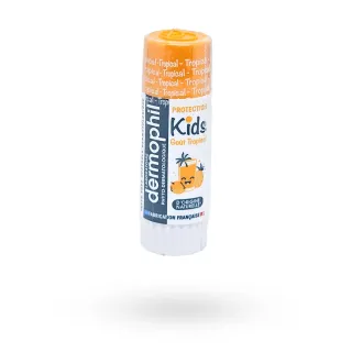 Stick lèvres Dermophil Kids protection lèvres enfants goût Tropical 4 g
