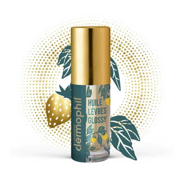 Dermophil Huile Lèvres Glossy 5 ml – Nutrition, protection et brillance naturelle | Pharmacie en ligne
