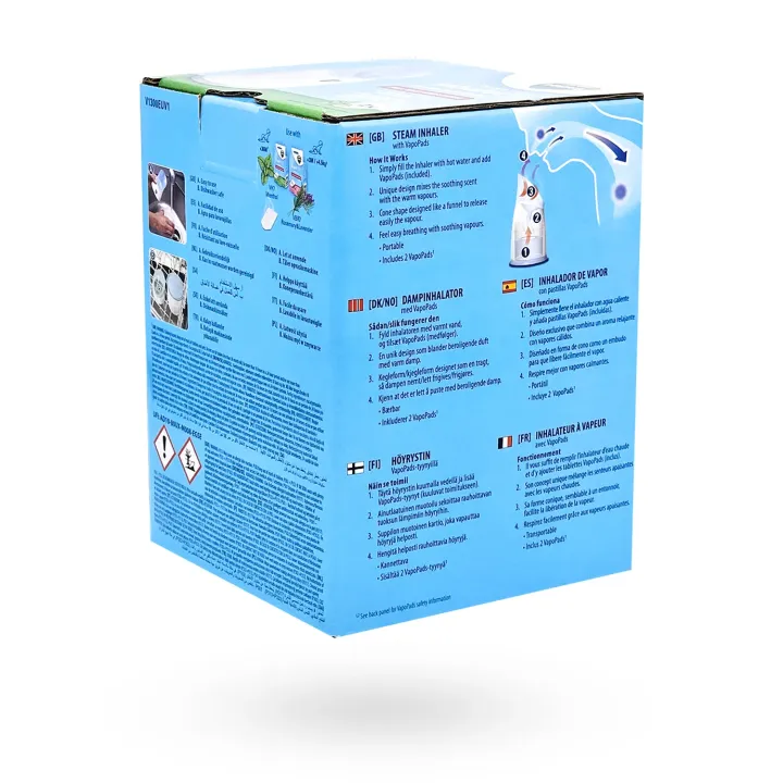 Vicks Steam Inhaler – Inhalateur vapeur avec VapoPads | Pharmacie en ligne