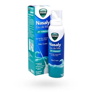 Vicks Nasaly eau de mer jet tonique 120 ml