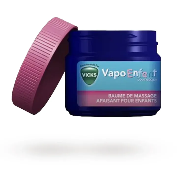 Vicks Vapo Enfant – Baume de massage apaisant et relaxant dès 3 ans | Pharmacie en ligne