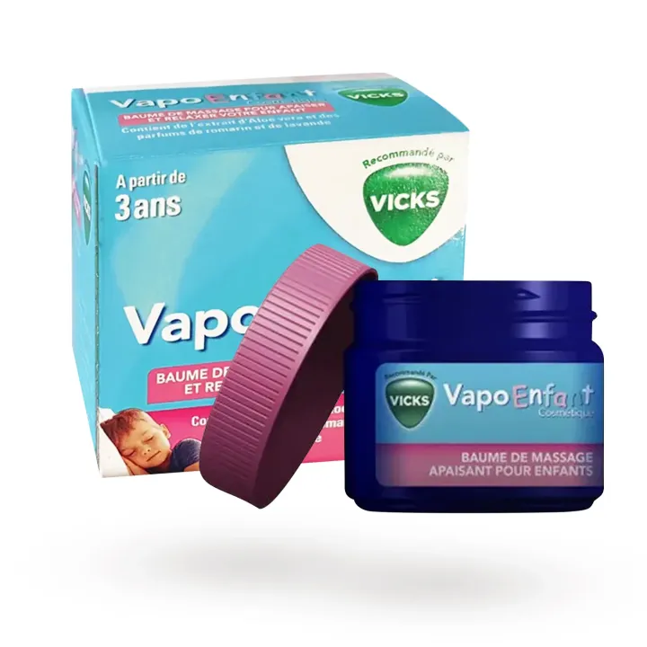 Vicks Vapo Enfant – Baume de massage apaisant et relaxant dès 3 ans | Pharmacie en ligne
