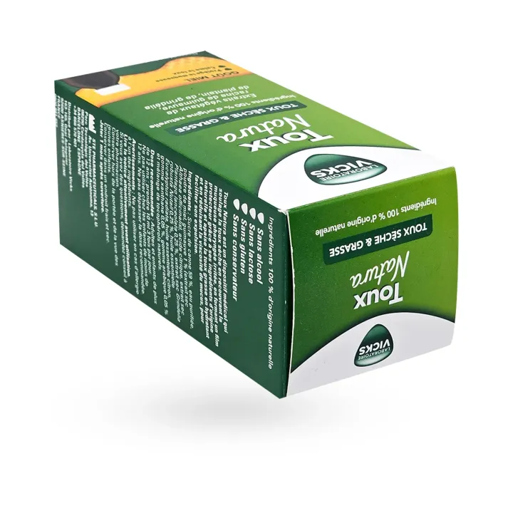 Vicks Toux Natura sirop toux sèche & grasse goût miel 140 ml – Soulagement naturel dès 12 ans | Pharmacie en ligne