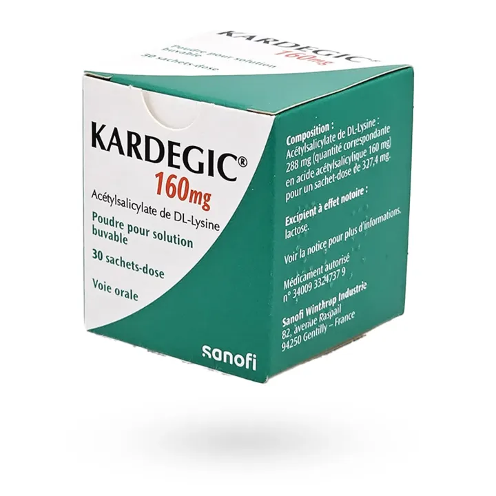 Kardegic 160 mg – Anti-thrombotique à l’aspirine pour affections cardiovasculaires | Pharmacie en ligne