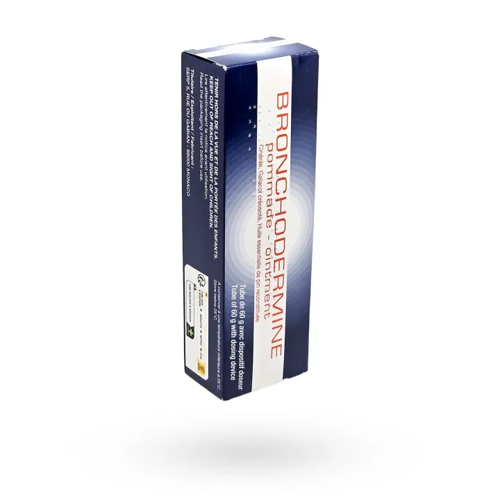 Bronchodermine Pommade 60 g – Pommade respiratoire rhume et toux | Pharmacie en ligne