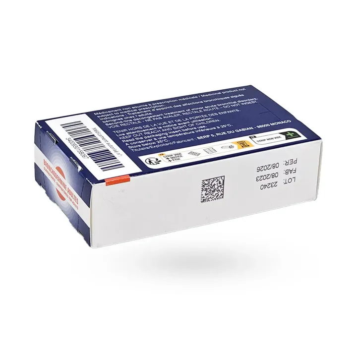 Bronchodermine Adultes 10 suppositoires – Affections bronchiques aiguës | Pharmacie en ligne