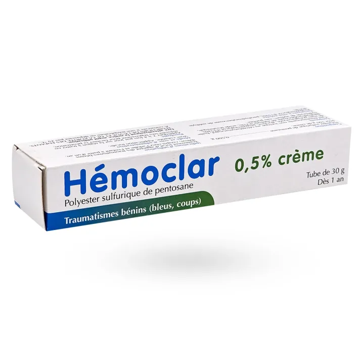 Hémoclar crème 0,5 % – Traitement local des bleus et coups | Pharmacie en ligne