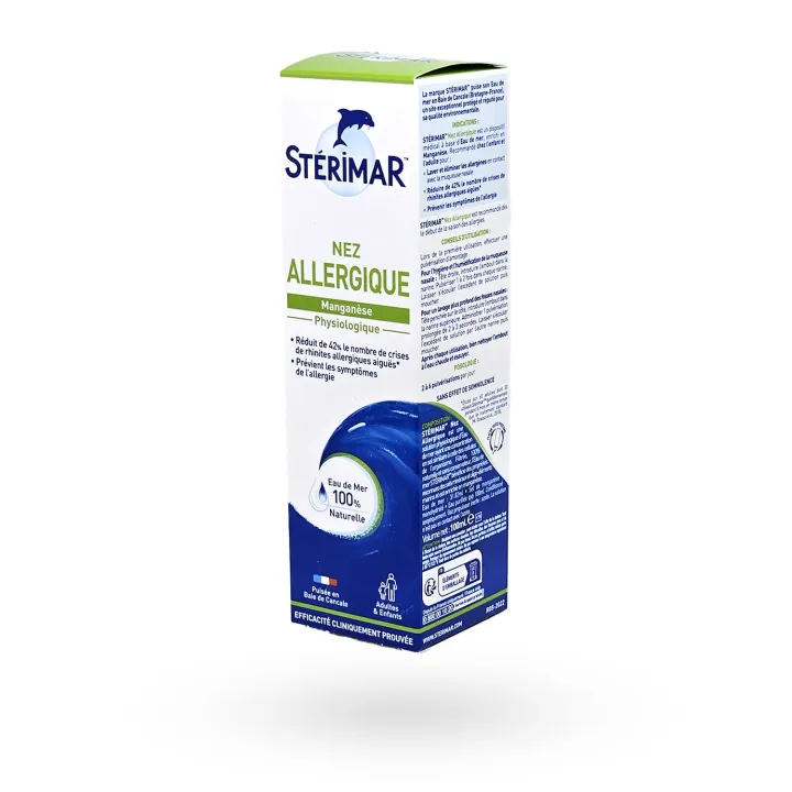 Stérimar nez allergique Manganèse physiologique 100 ml | Pharmacie en ligne