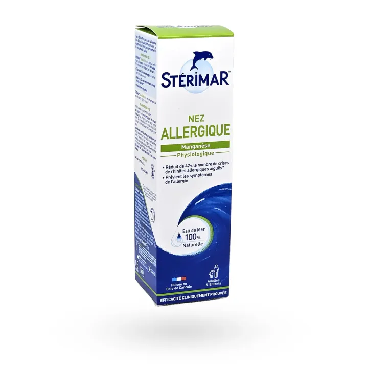 Stérimar nez allergique Manganèse physiologique 100 ml | Pharmacie en ligne