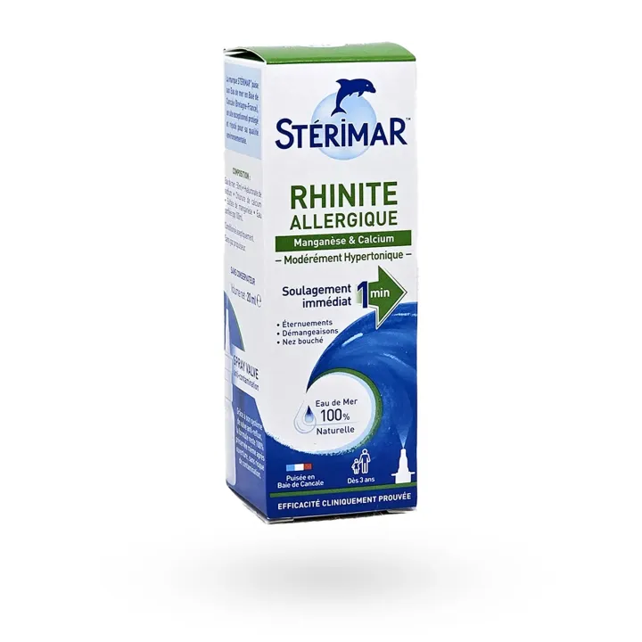 Stérimar Rhinite Allergique Hypertonique 20 ml – Spray nasal anti-allergie | Pharmacie en ligne