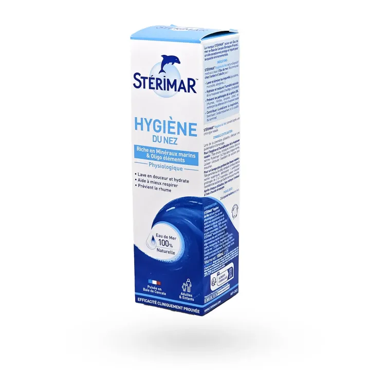 Stérimar Hygiène du Nez Physiologique 100 ml – Spray eau de mer isotonique | Pharmacie en ligne