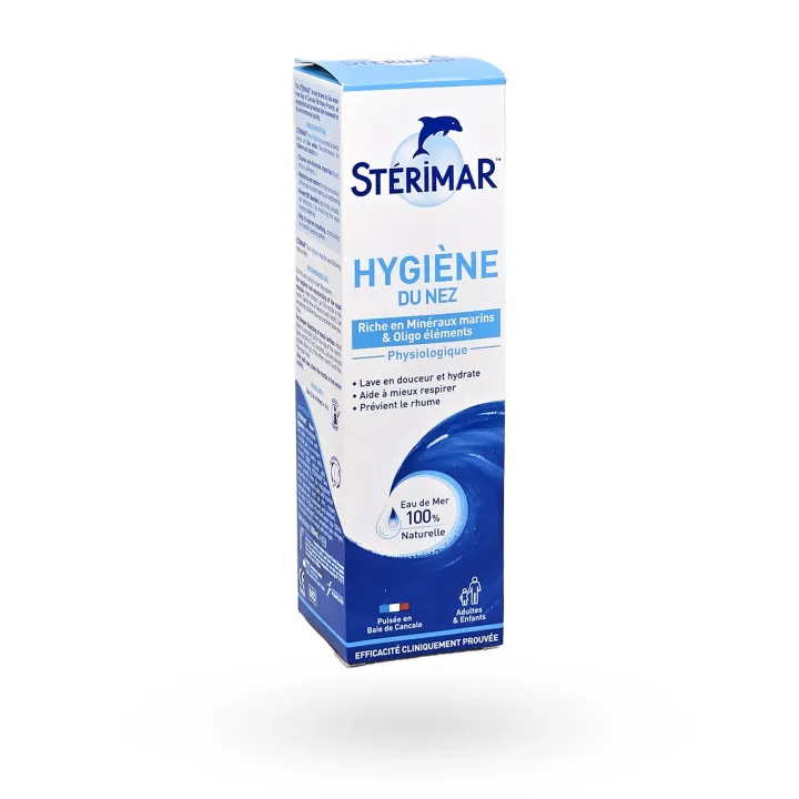 Stérimar Hygiène du Nez Physiologique 100 ml – Spray eau de mer isotonique | Pharmacie en ligne
