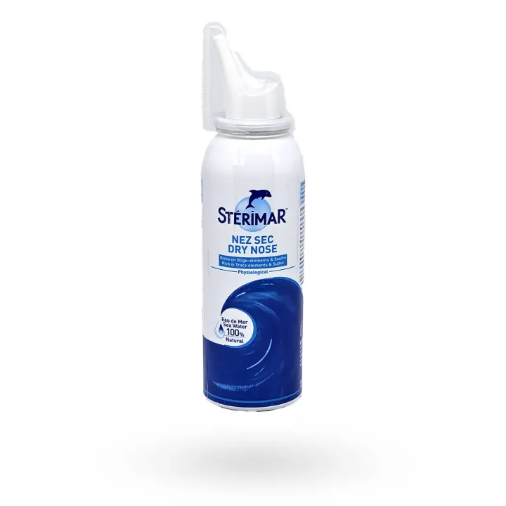 Stérimar Nez Sec Physiologique 100 ml – Spray nasal hydratant au soufre | Pharmacie en ligne