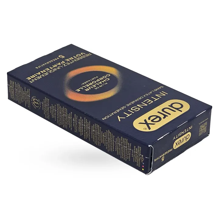 Durex Intensity sans latex – Préservatifs ultra fins sensations chaleur | Pharmacie en ligne