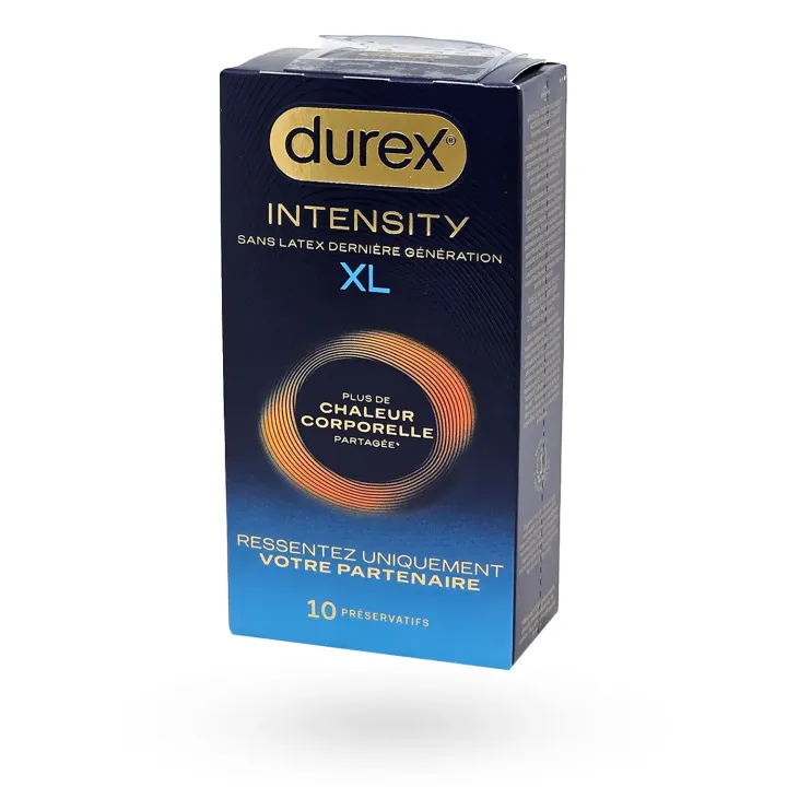Durex Intensity XL sans latex – Préservatifs grande taille ultra fins | Pharmacie en ligne