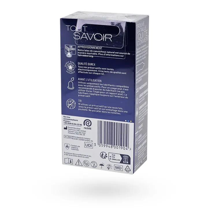 Durex Longer Pleasure – Préservatifs retardants avec gel Performa | Pharmacie en ligne