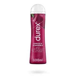 Durex Crazy Cherry gel lubrifiant cerise 100 ml