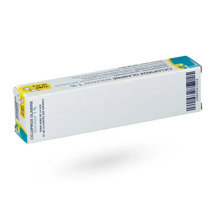 Ciclopirox Olamine Biogaran 1 % crème – Traitement antifongique mycoses | Pharmacie en ligne