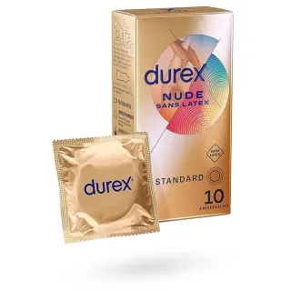 Durex Nude préservatifs sans latex 10 préservatifs