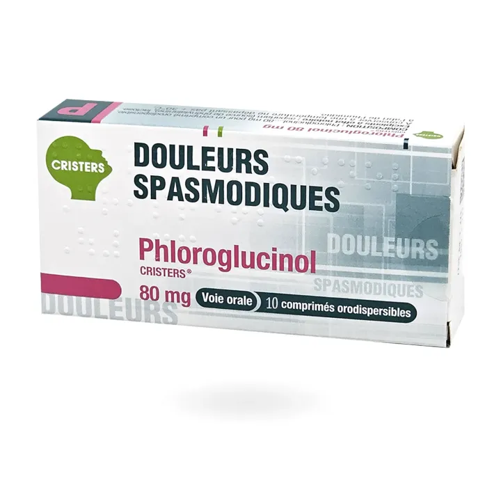 Phloroglucinol 80 mg Cristers – 10 comprimés orodispersibles antispasmodique | Pharmacie en ligne