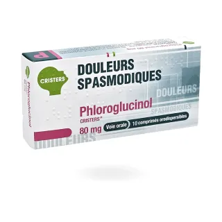 Phloroglucinol 80 mg Cristers 10 comprimés orodispersibles