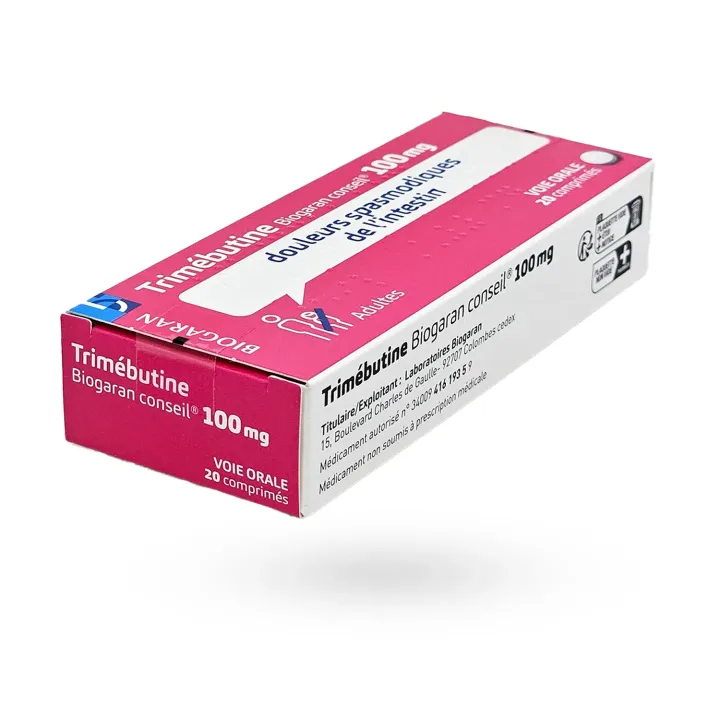 Trimebutine Biogaran Conseil 100 mg – Antispasmodique digestif | Pharmacie en ligne