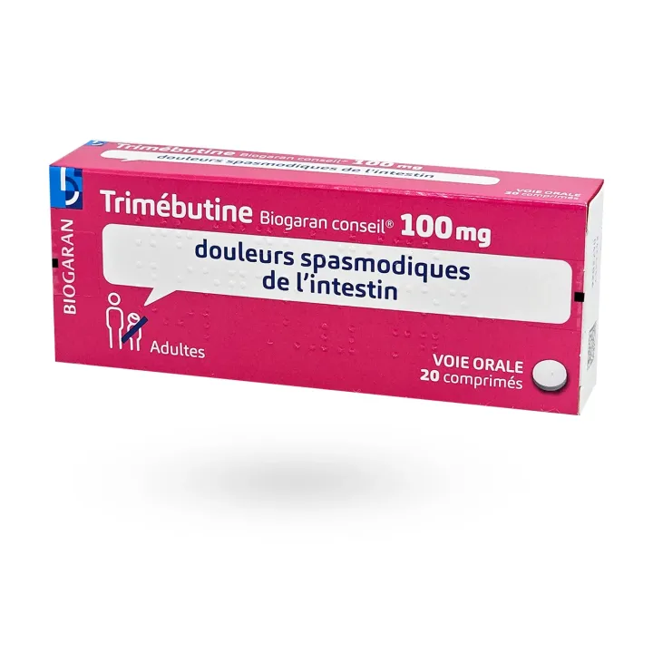 Trimebutine Biogaran Conseil 100 mg – Antispasmodique digestif | Pharmacie en ligne
