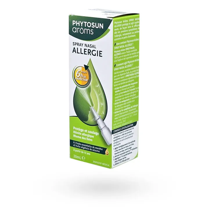 Spray nasal Allergie Phytosun arôms 20 ml – Rhinites allergiques | Pharmacie en ligne