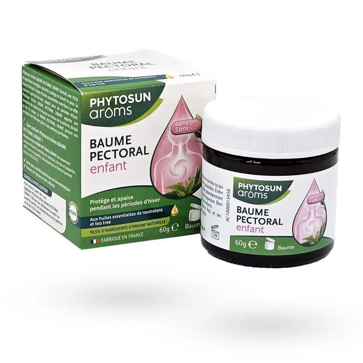 Baume pectoral enfant Phytosun arôms 60 g | Pharmacie en ligne