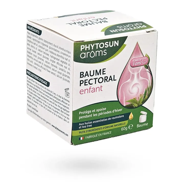 Baume pectoral enfant Phytosun arôms 60 g | Pharmacie en ligne