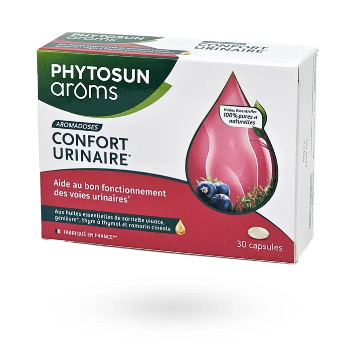 Aromadoses Confort Urinaire Phytosun arôms 30 capsules | Pharmacie en ligne