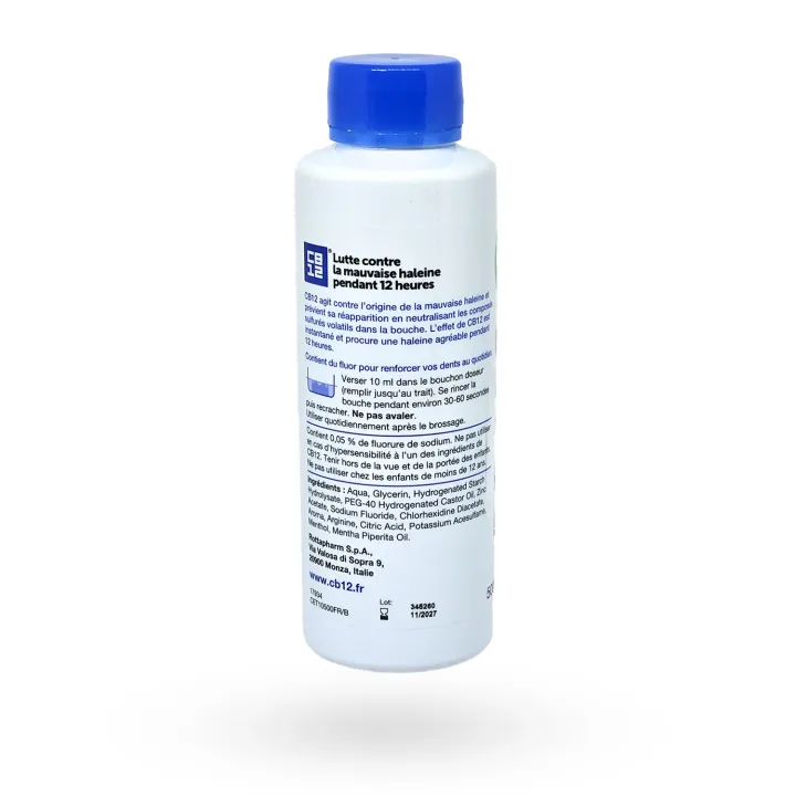 CB12 bain de bouche mauvaise haleine 500 ml | Pharmacie en ligne