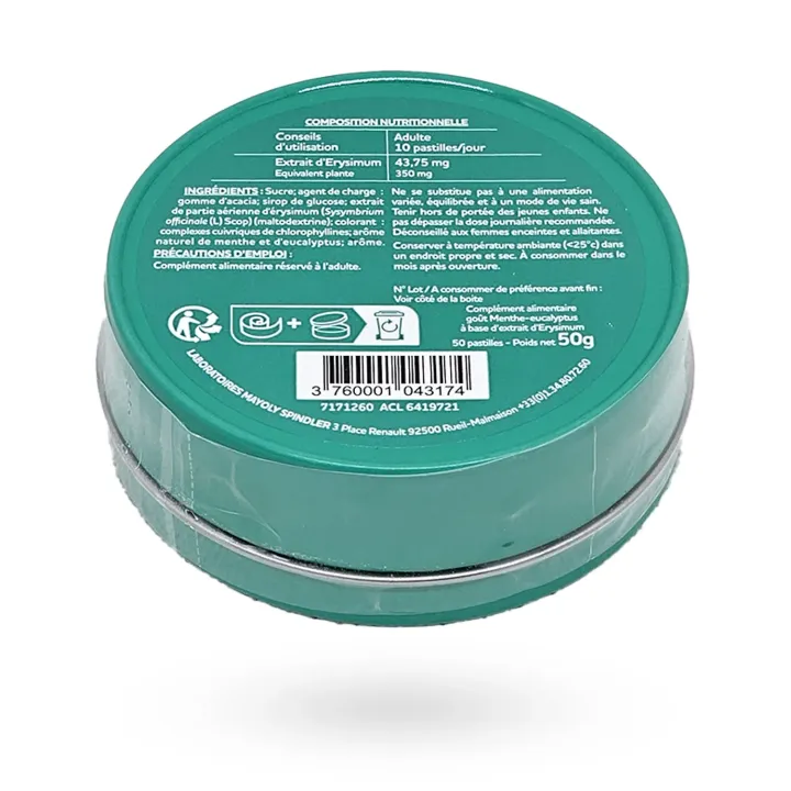 Euphoneo pastilles menthe eucalyptus 50 pastilles | Pharmacie en ligne