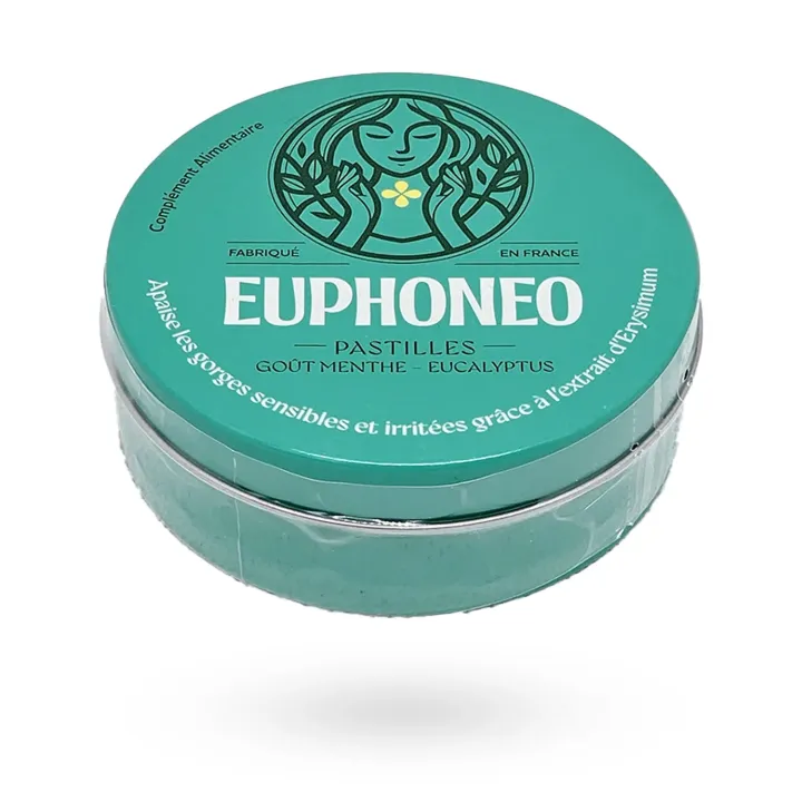 Euphoneo pastilles menthe eucalyptus 50 pastilles | Pharmacie en ligne