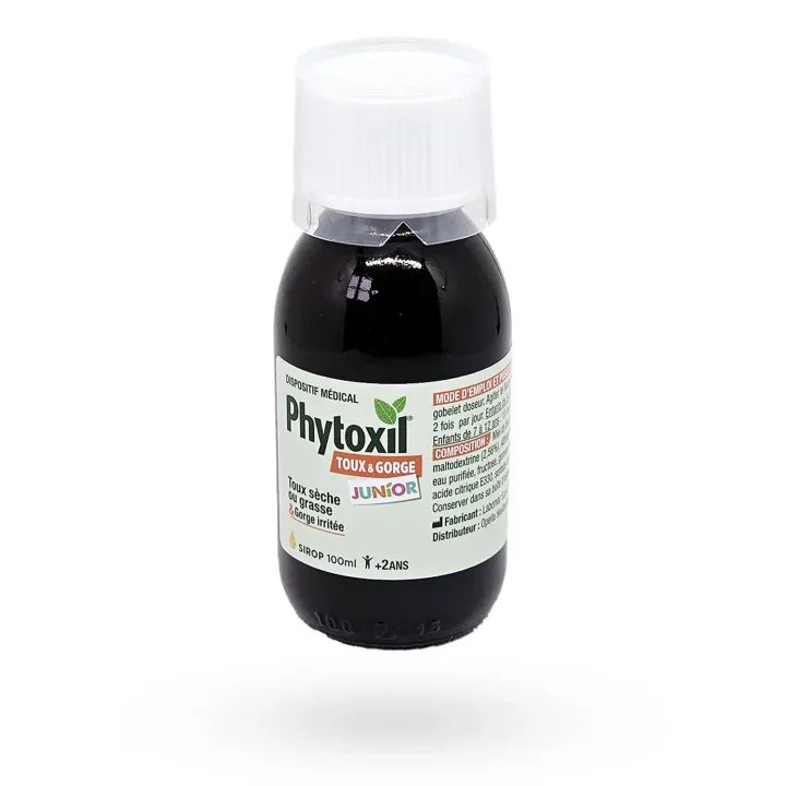 Phytoxil Junior sirop toux & gorge irritée enfant dès 2 ans | Pharmacie en ligne
