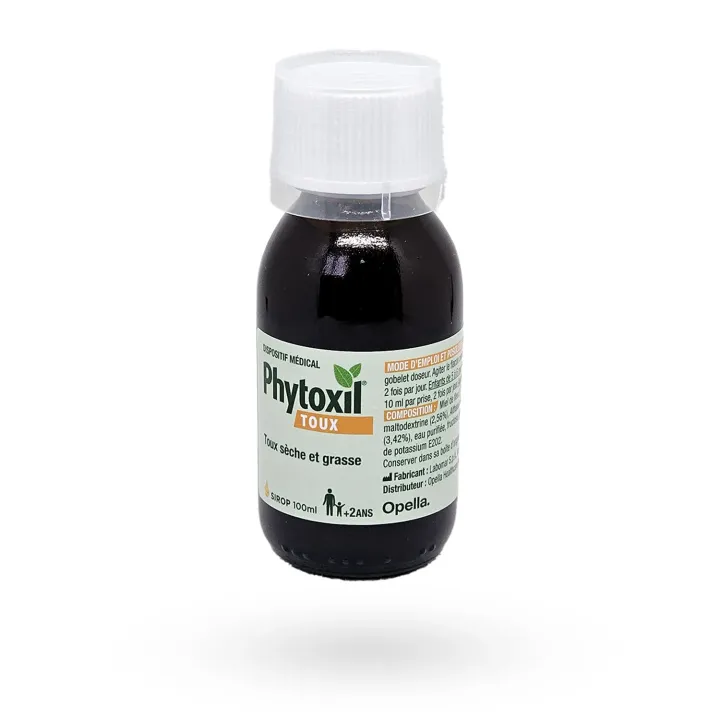 Phytoxil Toux sèche & grasse sirop 100 ml | Sirop toux enfant et adulte – Pharmacie en ligne