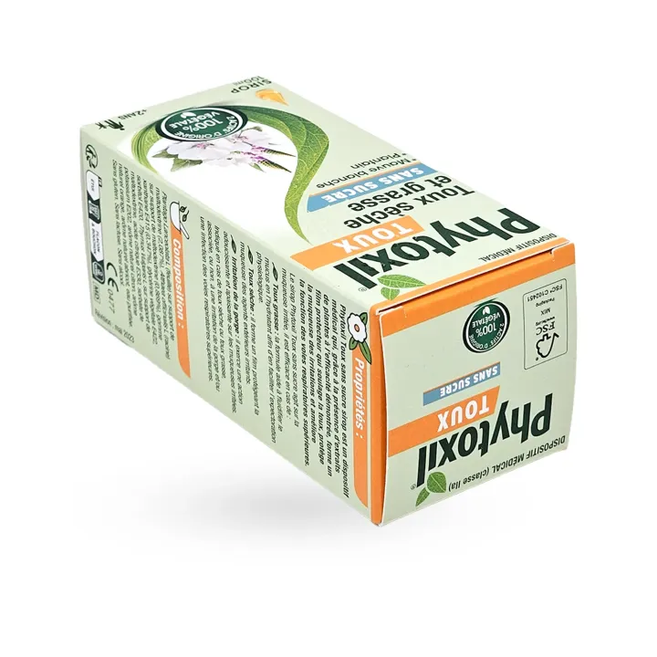 Phytoxil Toux sèche & grasse sans sucre 100 ml | Sirop toux naturel enfant et adulte – Pharmacie en ligne
