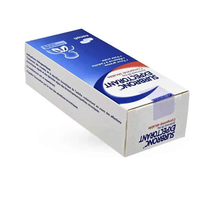 Surbronc expectorant ambroxol 30 mg 30 comprimés | Pharmacie en ligne