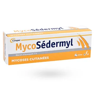 Mycosédermyl mycoses cutanées crème antifongique 30 g