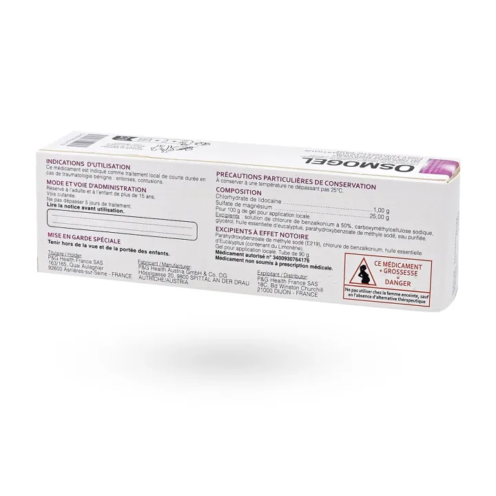 Osmogel gel entorses et contusions 90 g | Pharmacie en ligne