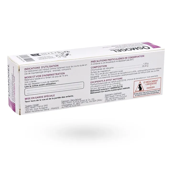 Osmogel gel entorses et contusions 90 g | Pharmacie en ligne